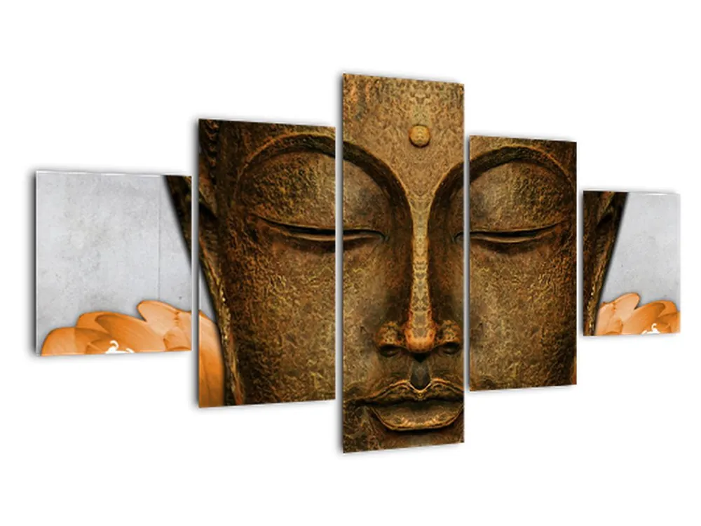 Wysoka jakość Schilderij - Beeld met gezichtsdetail