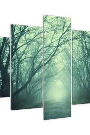 Schilderij - Boomallee Darmowa dostawa