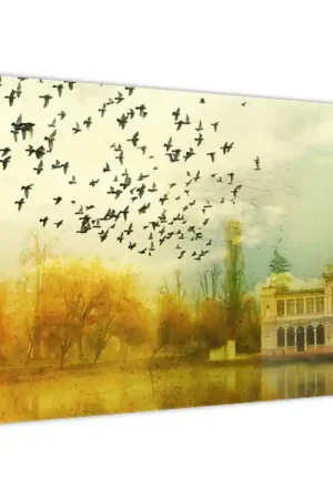 Rabat Schilderij - Geschilderd landschap