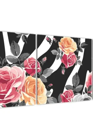 Schilderij - Rozen in bloei Zamów teraz