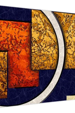 Zwrot pieniędzy Schilderij - Abstractie