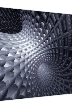 Schilderij - 3D abstraktie Tani