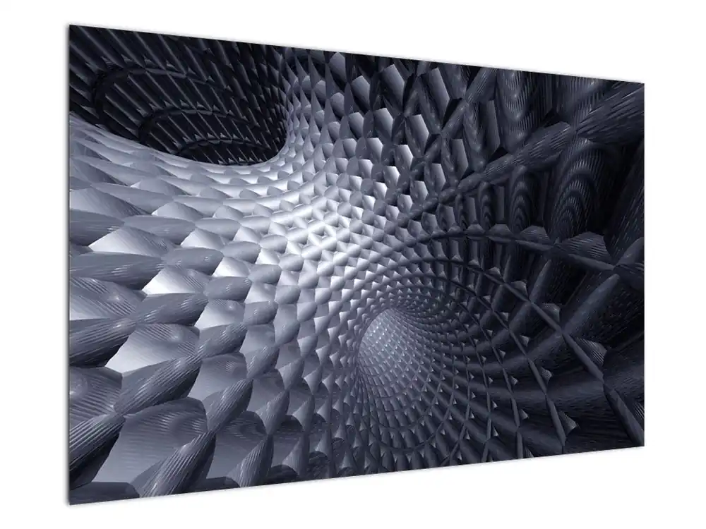 Schilderij - 3D abstraktie Tani