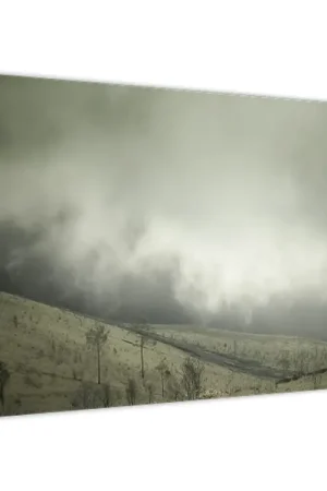 Schilderij - Landschap vóór de storm Autentyczny