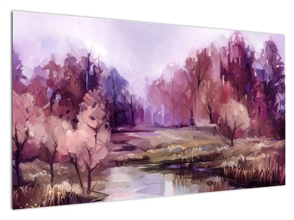 Ostatnia szansa Schilderij - Herfstlandschap