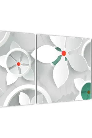 Schilderij - Abstracte bloemen Kup teraz