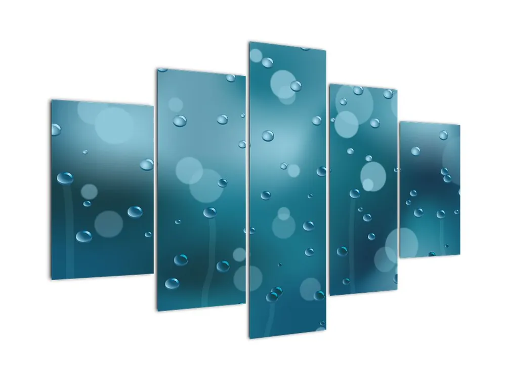 Schilderij - Waterdruppels Wyprzedaż