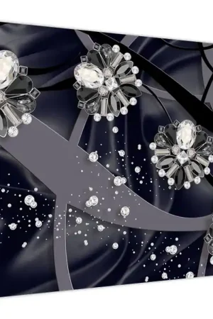 Schilderij - Diamanten in de ruimte Tani