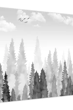 Schilderij - Boskruinen Rabat