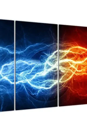 Schilderij - Elektrische spanning Ostatnia szansa