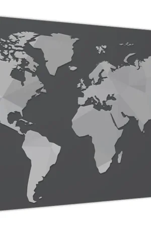 Schilderij - Wereldkaart Oryginalny