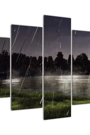 Schilderij - Regenachtige avond Wyprzedaż