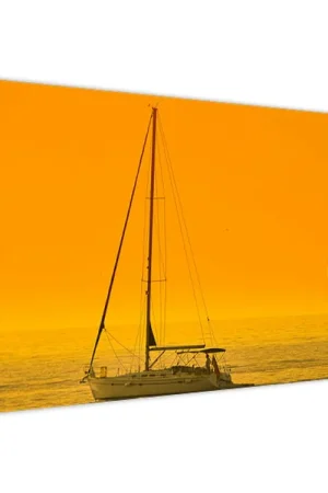 Schilderij - Boot op zee Kup teraz