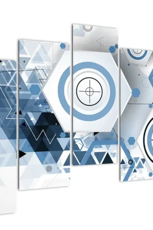 Oryginalny Schilderij - Geometrische abstraktie