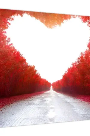 Schilderij - Weg naar liefde Zwrot pieniędzy