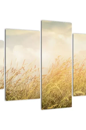 Schilderij - Herfstveld Ostatnia szansa