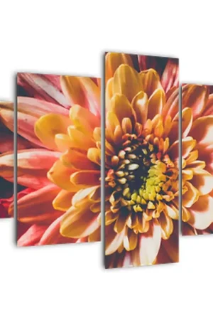 Schilderij - Chrysanten Autentyczny