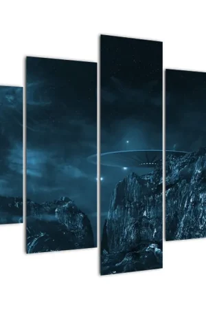 Schilderij - Aliens missie Rabat