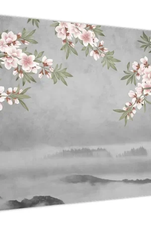 Zwrot pieniędzy Schilderij - Maan boven het landschap