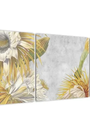 Schilderij - Bloeiende cactussen Niska cena