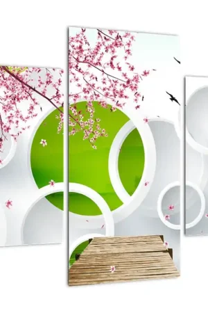 Szybka dostawa Schilderij - Pier aan het meer