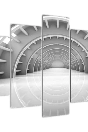 Zwrot pieniędzy Schilderij - 3D doorgang