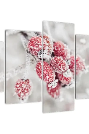 Bezpieczna płatność Schilderij - Bevroren vruchten