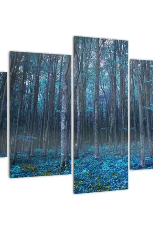 Schilderij - Magisch bos Nowość