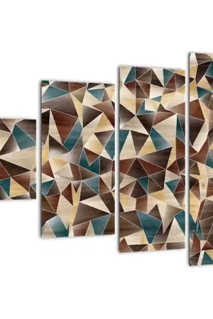 Bezpieczna płatność Schilderij - Driehoeken