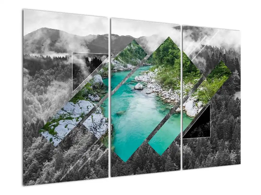 Schilderij - Wilde natuur Darmowa dostawa