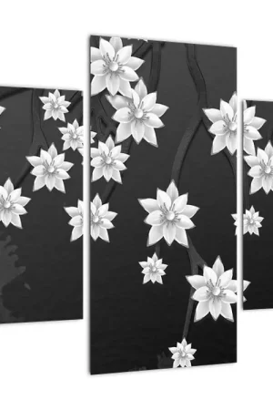 Schilderij - Bloesemtakken Rabat