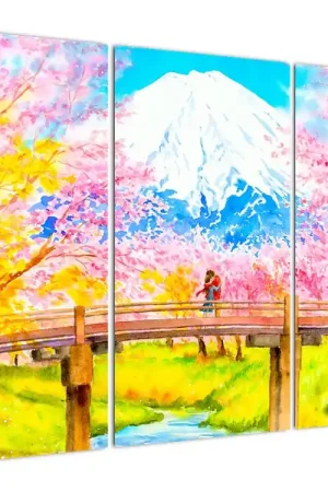 Szybka dostawa Schilderij - Geschilderd stel, aquarel