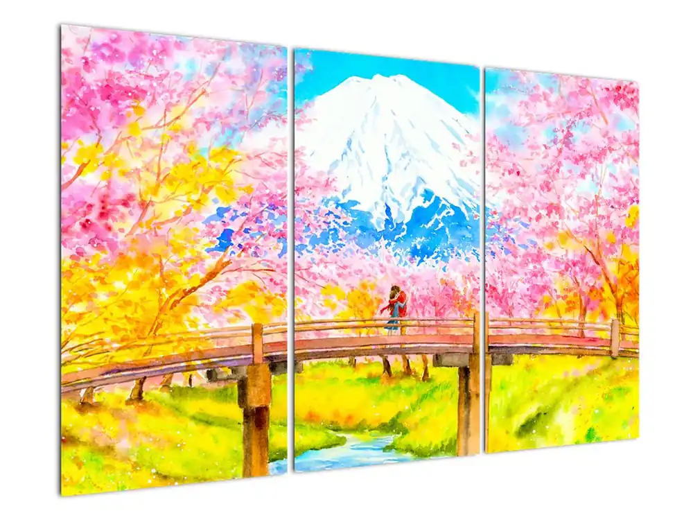 Szybka dostawa Schilderij - Geschilderd stel, aquarel