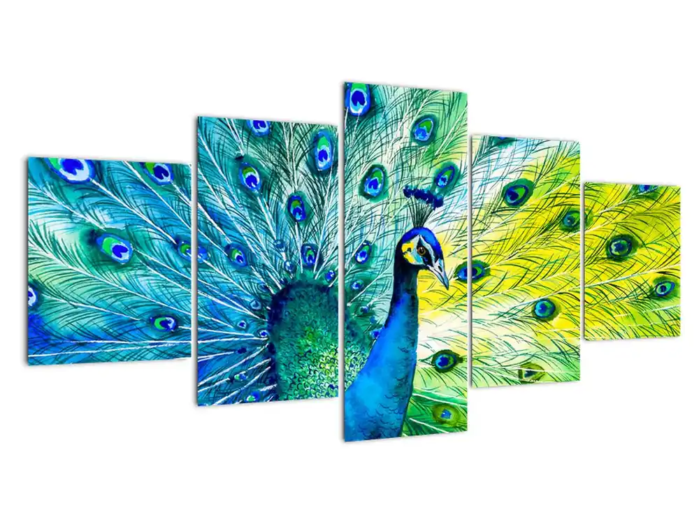 Niska cena Schilderij - Pauwen