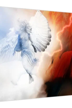 Premium Schilderij - Goed en kwaad