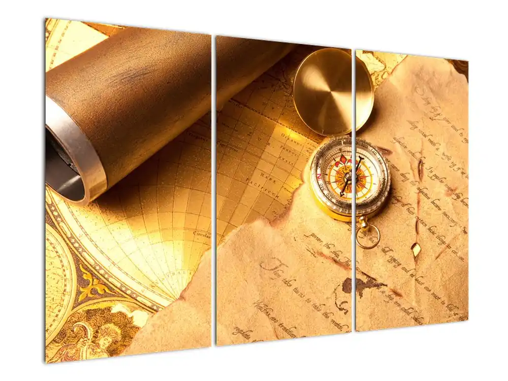 Wyprzedaż Schilderij - Kaart van de schat