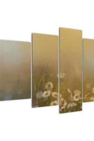 Szybka dostawa Schilderij - Olieverfschilderij, madeliefjes