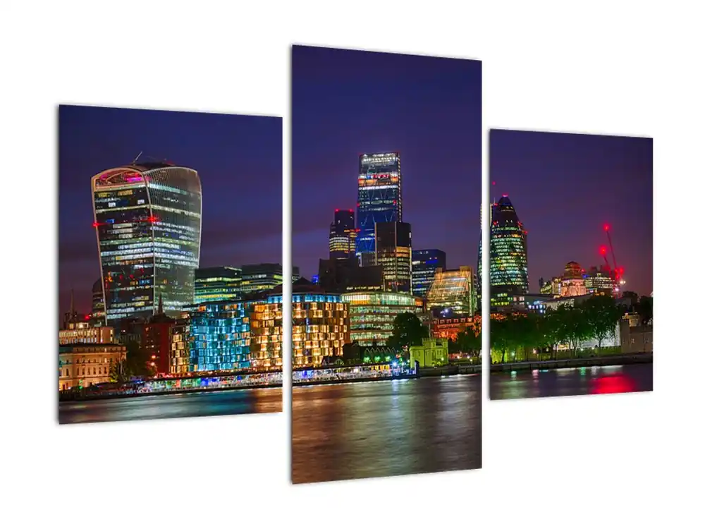 Schilderij - Londen bij avond Oferta