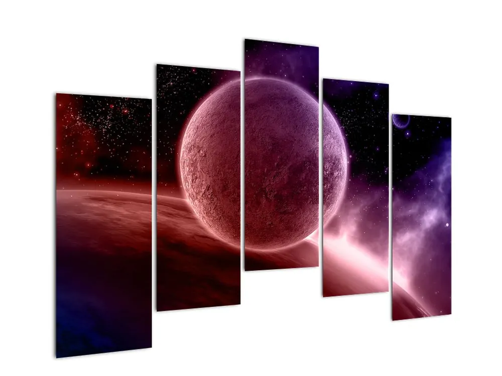 Schilderij - Planeet Tani