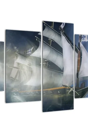 Schilderij - Geestenschip Oryginalny