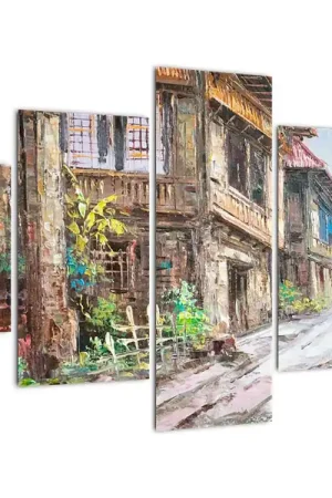 Schilderij - Filipijns dorp, Azië Oferta limitowana