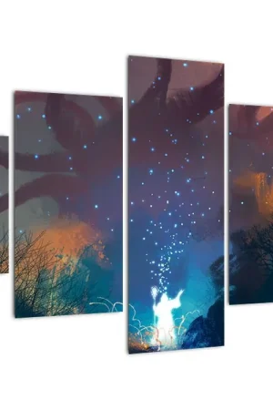 Ekspresowa dostawa Schilderij - Toverende tovenaar