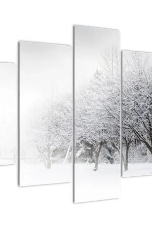 Schilderij - Winterallee Szybka dostawa