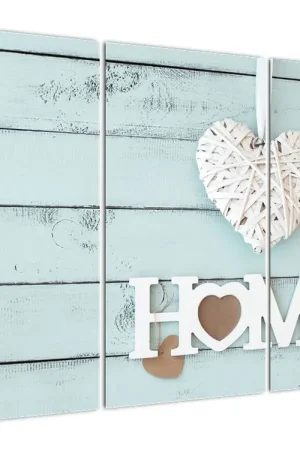 Schilderij - I love home Darmowa dostawa