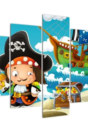 Popularny Schilderij - Piratenschat