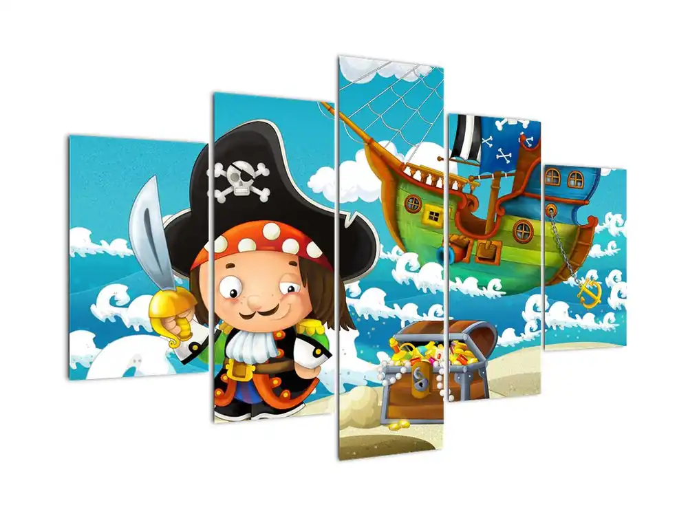 Popularny Schilderij - Piratenschat