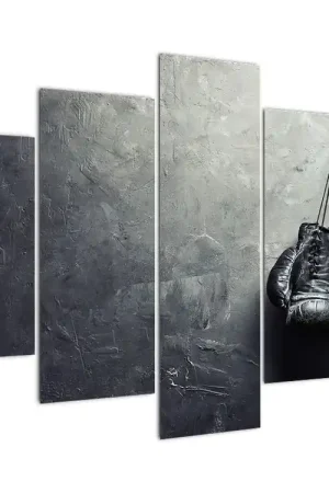 Ostatnia szansa Schilderij - Bokshandschoenen