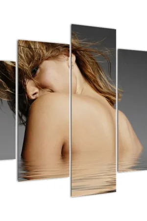 Szybka dostawa Schilderij - Badende vrouw