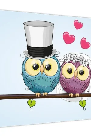 Wysoka jakość Schilderij - Verliefde uiltjes