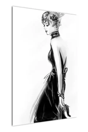 Zamów teraz Schilderij - Modetekening